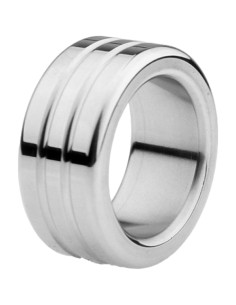 Cockring Duty Ring 15mm Rainuré | FetishXplore