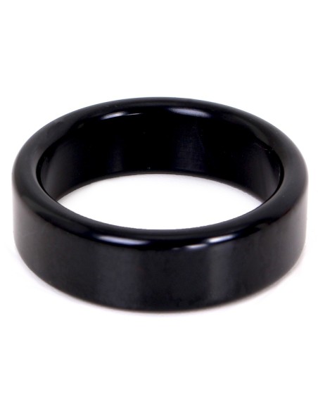 Cockring Aluminium Circle 15mm Noir | FetishXplore