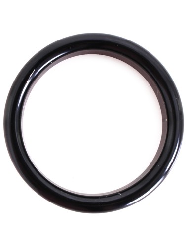 Cockring Aluminium Circle 15mm Noir | FetishXplore