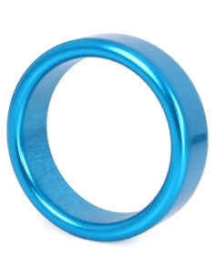 Cockring Aluminium Circle 15mm Bleu | FetishXplore
