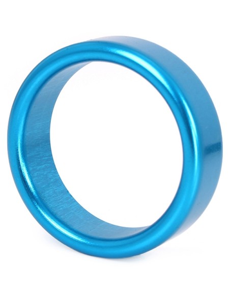 Cockring Aluminium Circle 15mm Bleu | FetishXplore