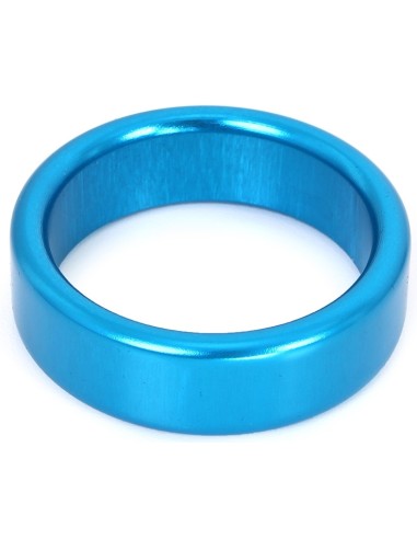 Cockring Aluminium Circle 15mm Bleu | FetishXplore