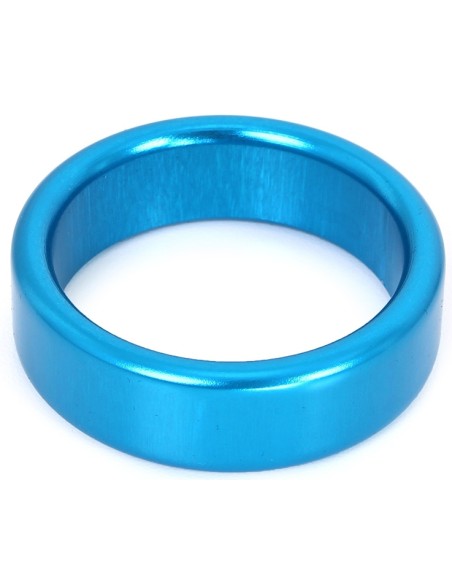 Cockring Aluminium Circle 15mm Bleu | FetishXplore