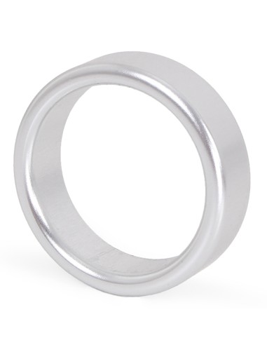 Cockring Aluminium Circle 15mm Argenté | FetishXplore