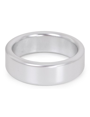Cockring Aluminium Circle 15mm Argenté | FetishXplore
