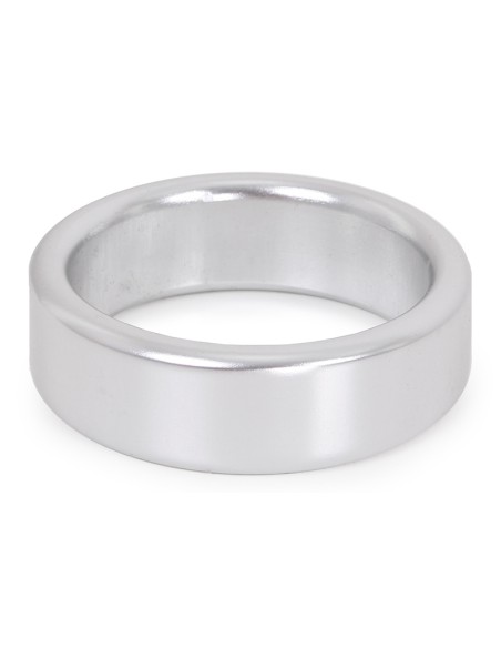 Cockring Aluminium Circle 15mm Argenté | FetishXplore