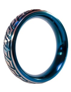 Cockring Métal Blue Wave 15mm | FetishXplore
