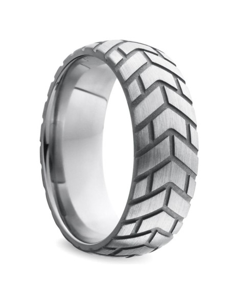 Cockring Métal Jumbo 2cm Pneu | FetishXplore