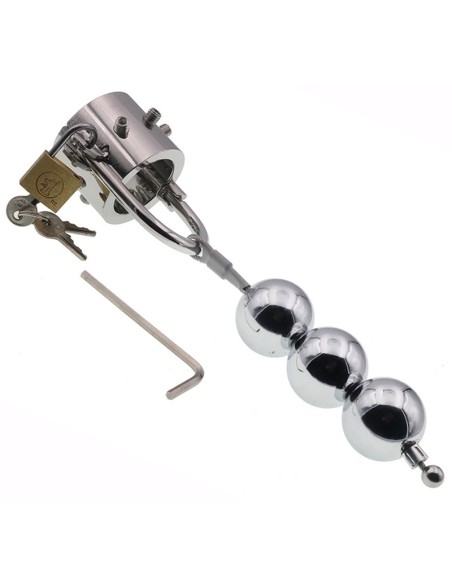 Ballstretcher Split N' Piks 30mm - MenSteel | FetishXplore