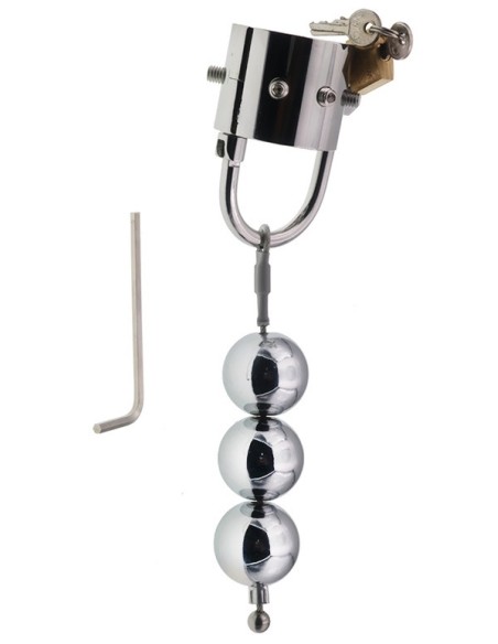 Ballstretcher Split N' Piks 30mm - MenSteel | FetishXplore