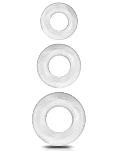 Lot 3 Cockrings Souples Étirables | FetishXplore