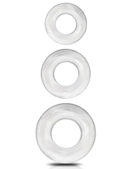 Lot 3 Cockrings Souples Étirables | FetishXplore