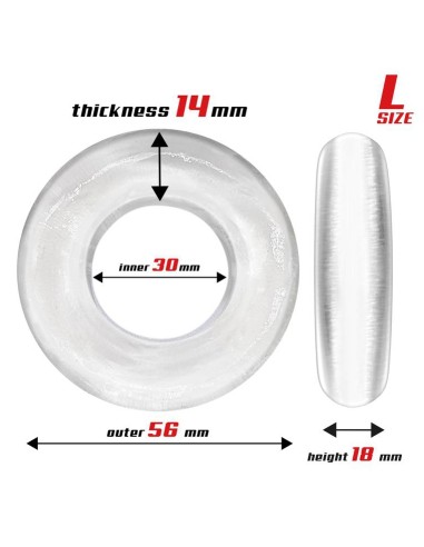 Lot 3 Cockrings Souples Étirables | FetishXplore