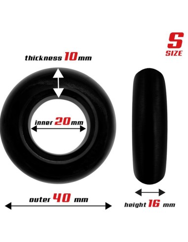 Lot 3 Cockrings Souples Étirables | FetishXplore