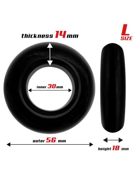 Lot 3 Cockrings Souples Étirables | FetishXplore