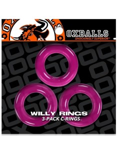 Lot 3 Cockrings Willy Rings Roses | FetishXplore 2