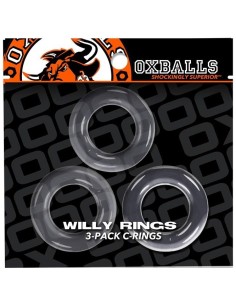 Lot 3 Cockrings Willy Rings Transparents | FetishXplore 2
