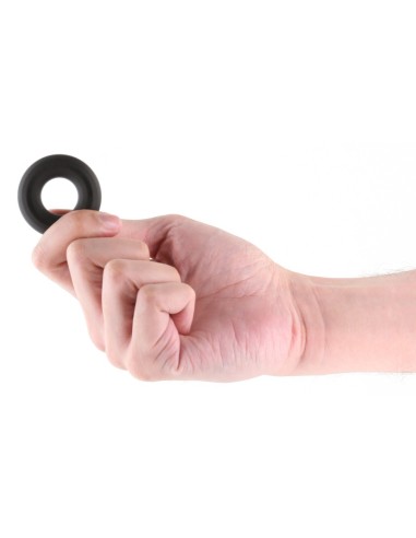 Cockring Stretch Fireman Noir | FetishXplore