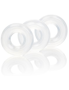 Lot de 3 Cockrings Souples Stacker 20mm | FetishXplore