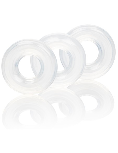 Lot de 3 Cockrings Souples Stacker 20mm | FetishXplore