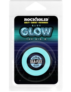 Cockring Phosphorescent The Big O 32 mm Bleu | FetishXplore 2