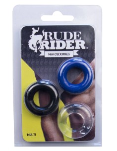 Lot de 3 Mini Cockrings Donut | FetishXplore 2