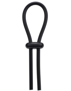 Cockring Lasso Double Noir | FetishXplore