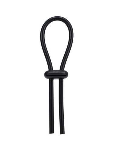 Cockring Lasso Double Noir | FetishXplore
