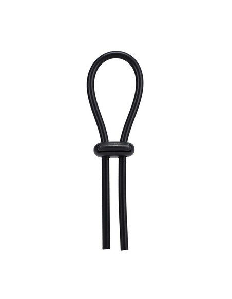 Cockring Lasso Double Noir | FetishXplore