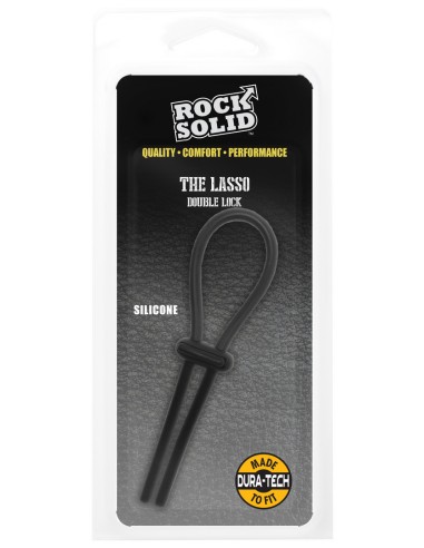 Cockring Lasso Double Noir | FetishXplore
