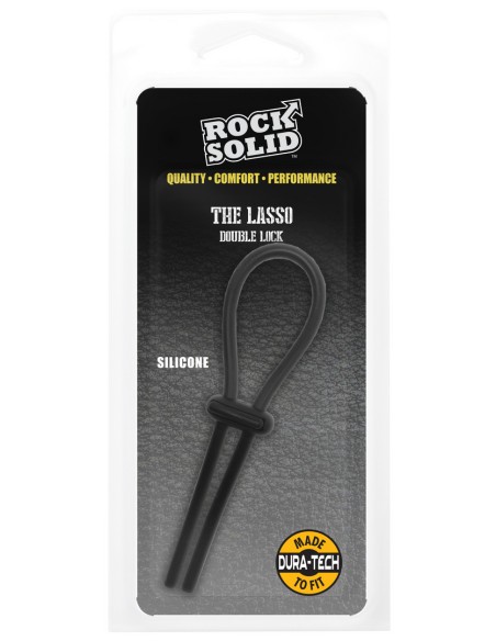 Cockring Lasso Double Noir | FetishXplore