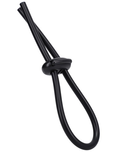 Cockring Lasso Double Noir | FetishXplore