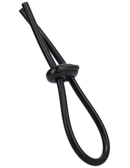 Cockring Lasso Double Noir | FetishXplore