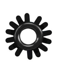 Lot de 4 Cockrings Ring Stars Noirs | FetishXplore 2