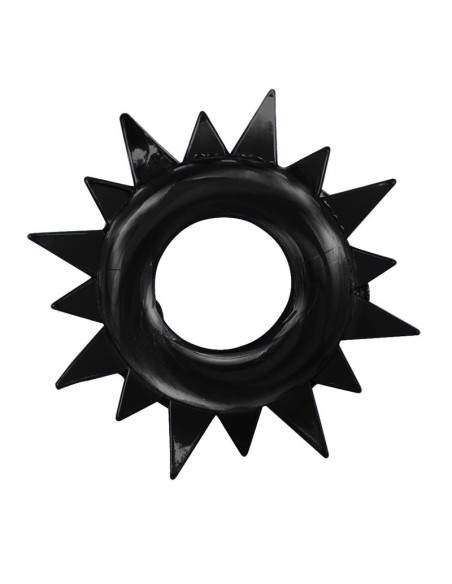 Lot de 4 Cockrings Ring Stars Noirs | FetishXplore