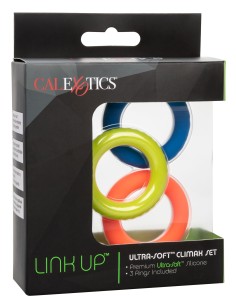 Lot de 3 Cockrings Colorés Link Up Climax 38mm | FetishXplore 2