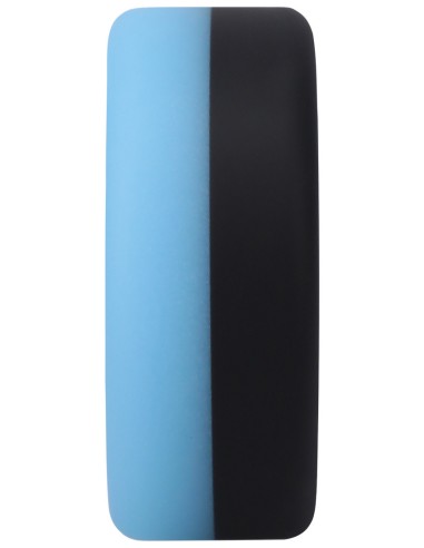 Cockring The Big O 32 mm Noir-Bleu Ciel | FetishXplore