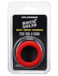Cockring The Big O 32 mm Noir-Rouge Bicolore| FetishXplore 2