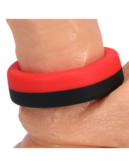 Cockring The Big O 32 mm Black-Red