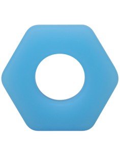 Cockring Phosphorescent The Cog 22 mm Bleu | FetishXplore