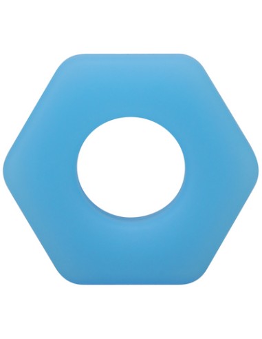 Cockring Phosphorescent The Cog 22 mm Bleu | FetishXplore