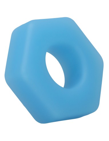 Cockring Phosphorescent The Cog 22 mm Bleu | FetishXplore