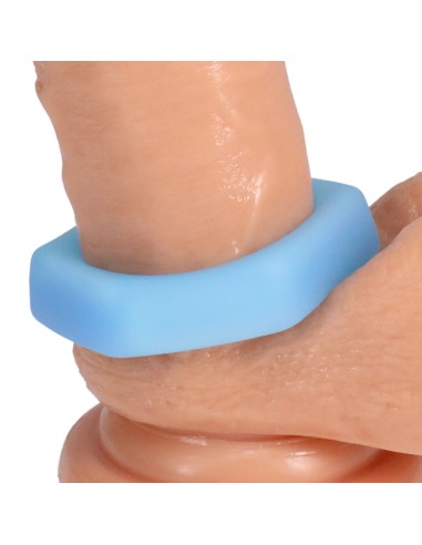 Cockring Phosphorescent The Cog 22 mm Bleu | FetishXplore