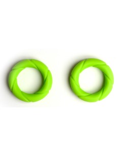 Lot de 2 Cockrings Ready Rings Vert | FetishXplore