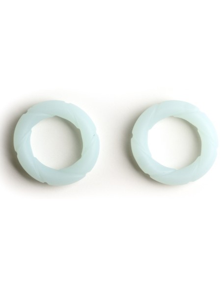 Lot de 2 Cockrings Ready Rings Phosphorescent | FetishXplore