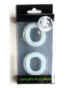 Lot de 2 Cockrings Ready Rings Phosphorescent | FetishXplore 2