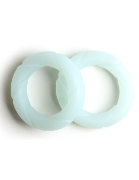 Lot de 2 Cockrings Ready Rings Phosphorescent | FetishXplore
