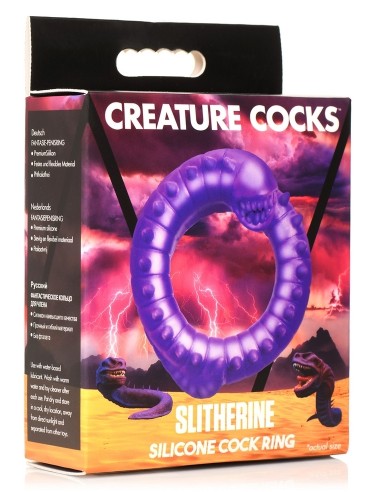 Cockring Slitherine Violet | FetishXplore