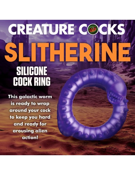 Cockring Slitherine Violet | FetishXplore