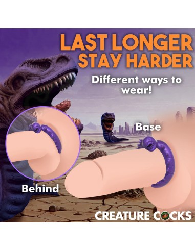 Cockring Slitherine Violet | FetishXplore